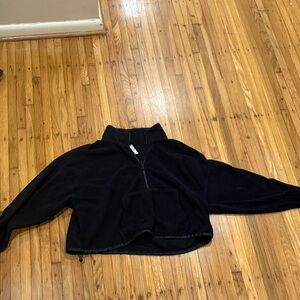 Fabletics Black Quarter-Zip